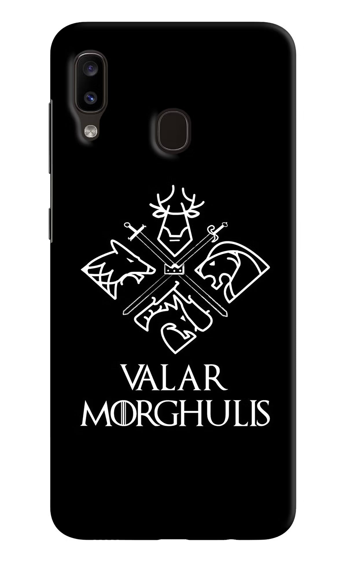 Valar Morghulis | Game Of Thrones Samsung A20/M10s Hard Case Back Cover by Casekaro