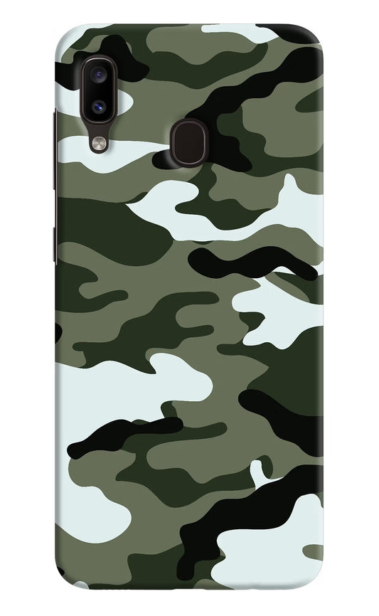 Camouflage Samsung A20/M10s Hard Case Back Cover by Casekaro