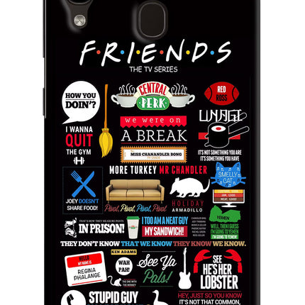FRIENDS Samsung A20/M10s Hard Case Back Cover by Casekaro