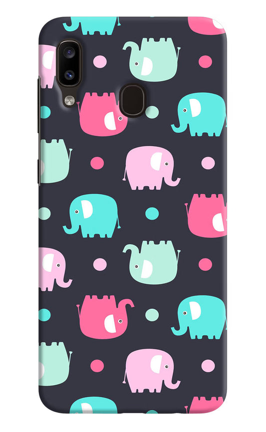 Elephants Samsung A20/M10s Hard Case Back Cover by Casekaro