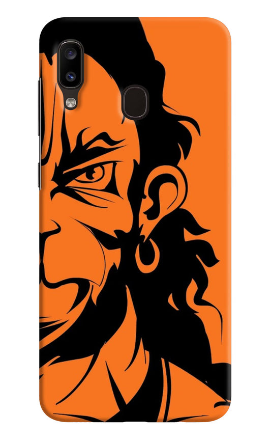 Hanuman Samsung A20/M10s Hard Case Back Cover by Casekaro