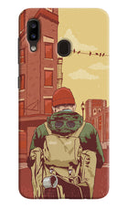 Adventurous Samsung A20/M10s Hard Case Back Cover by Casekaro