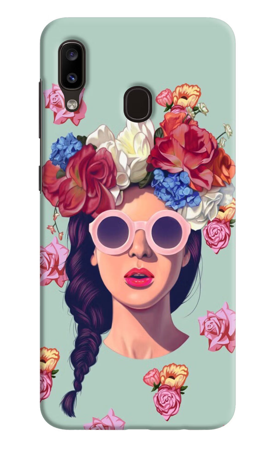 Pretty Girl Samsung A20/M10s Back Cover, Hard case