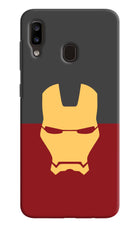 Ironman Samsung A20/M10s Hard Case Back Cover by Casekaro