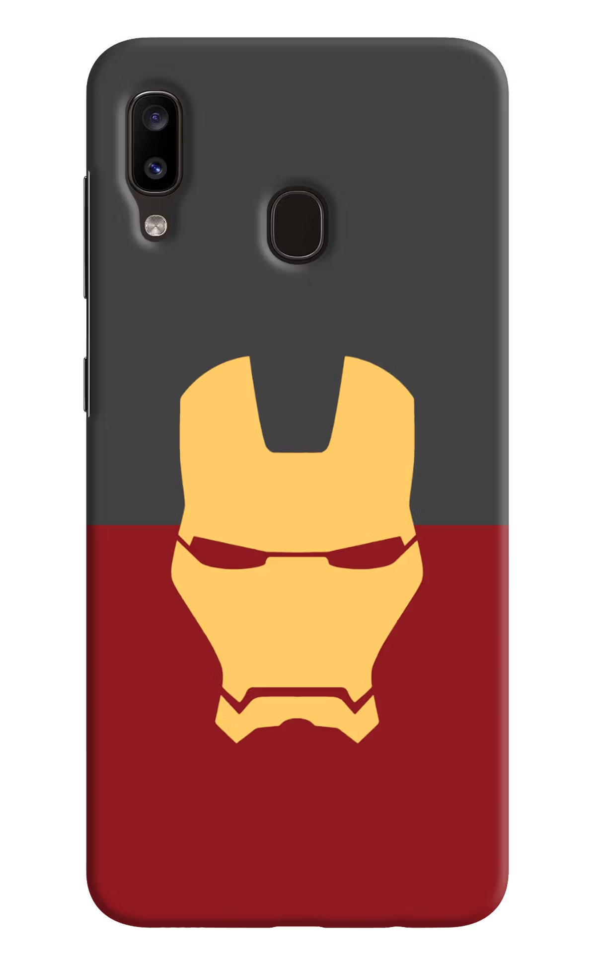 Ironman Samsung A20/M10s Hard Case Back Cover by Casekaro