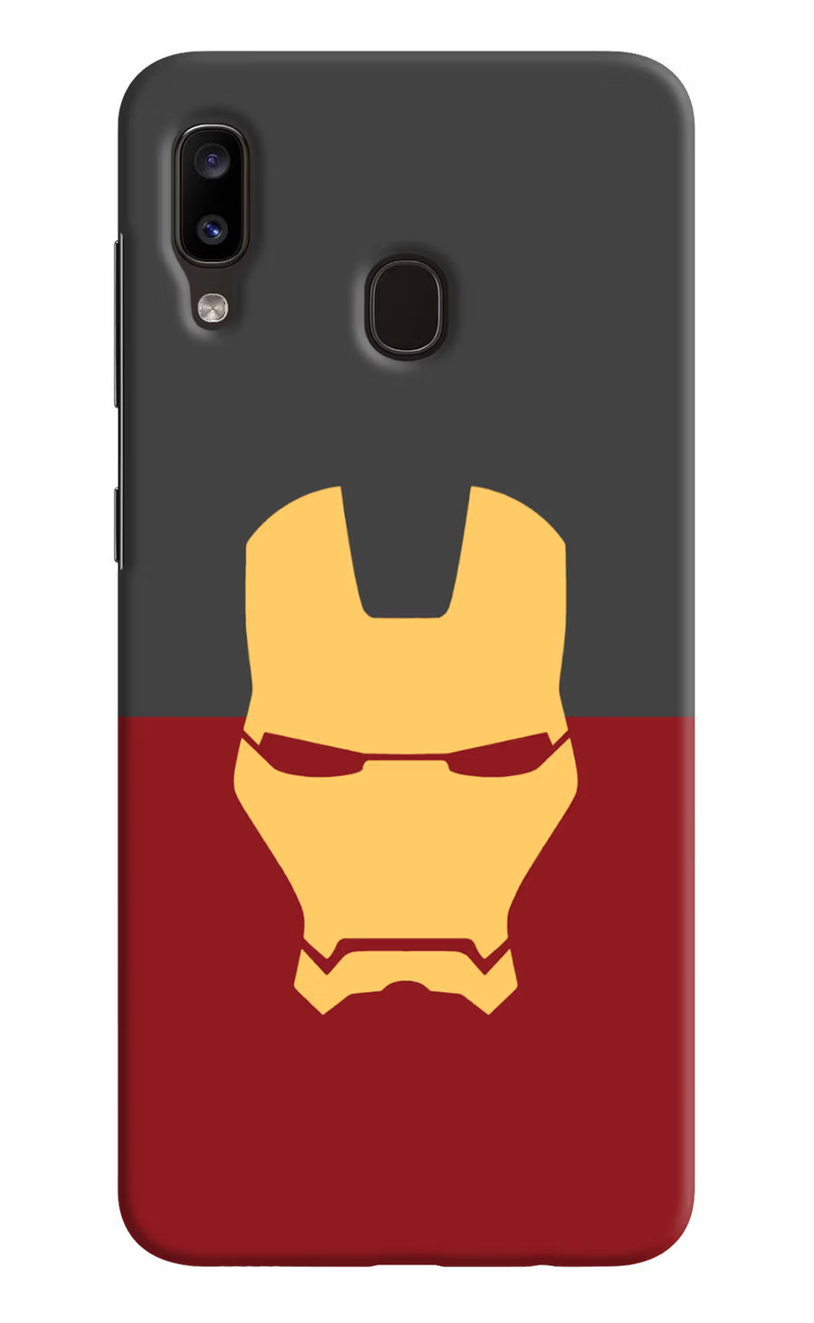 Ironman Samsung A20/M10s Back Cover, Hard case