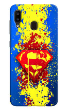 Superman logo Samsung A20/M10s Hard Case Back Cover by Casekaro