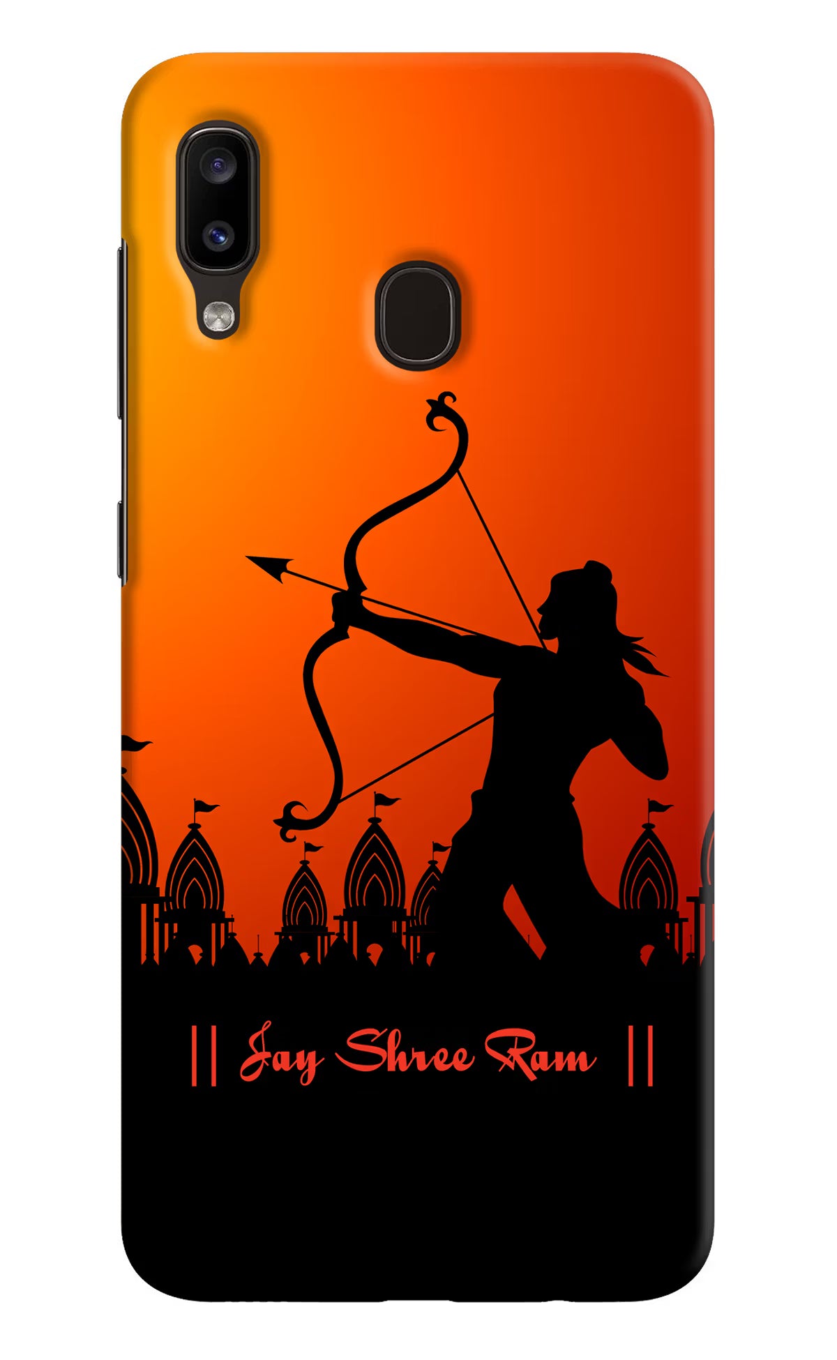 Lord Ram - 4 Samsung A20/M10s Hard Case Back Cover by Casekaro