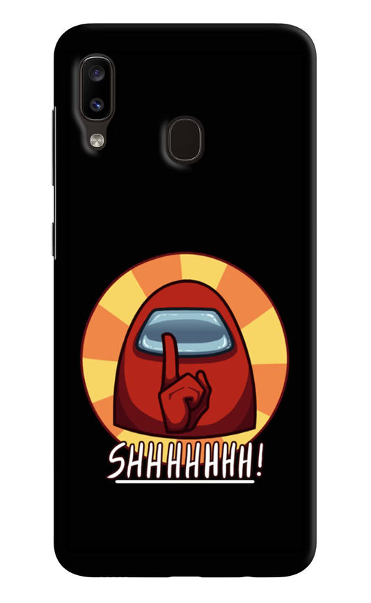 Among Us Shhh! Samsung A20/M10s Hard Case Back Cover by Casekaro