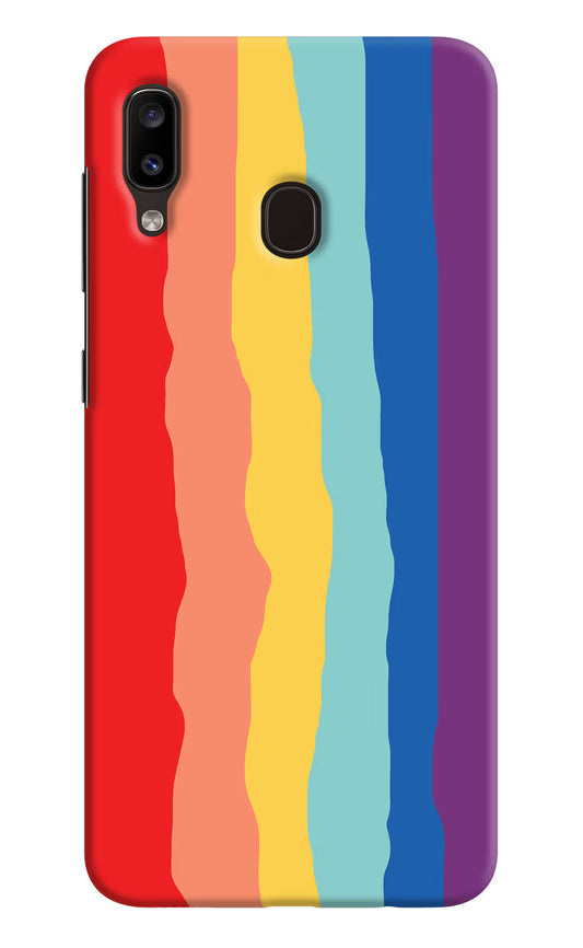Rainbow Samsung A20/M10s Hard Case Back Cover by Casekaro