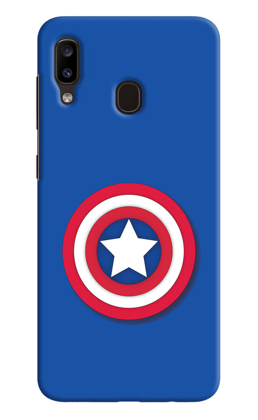 Shield Samsung A20/M10s Hard Case Back Cover by Casekaro
