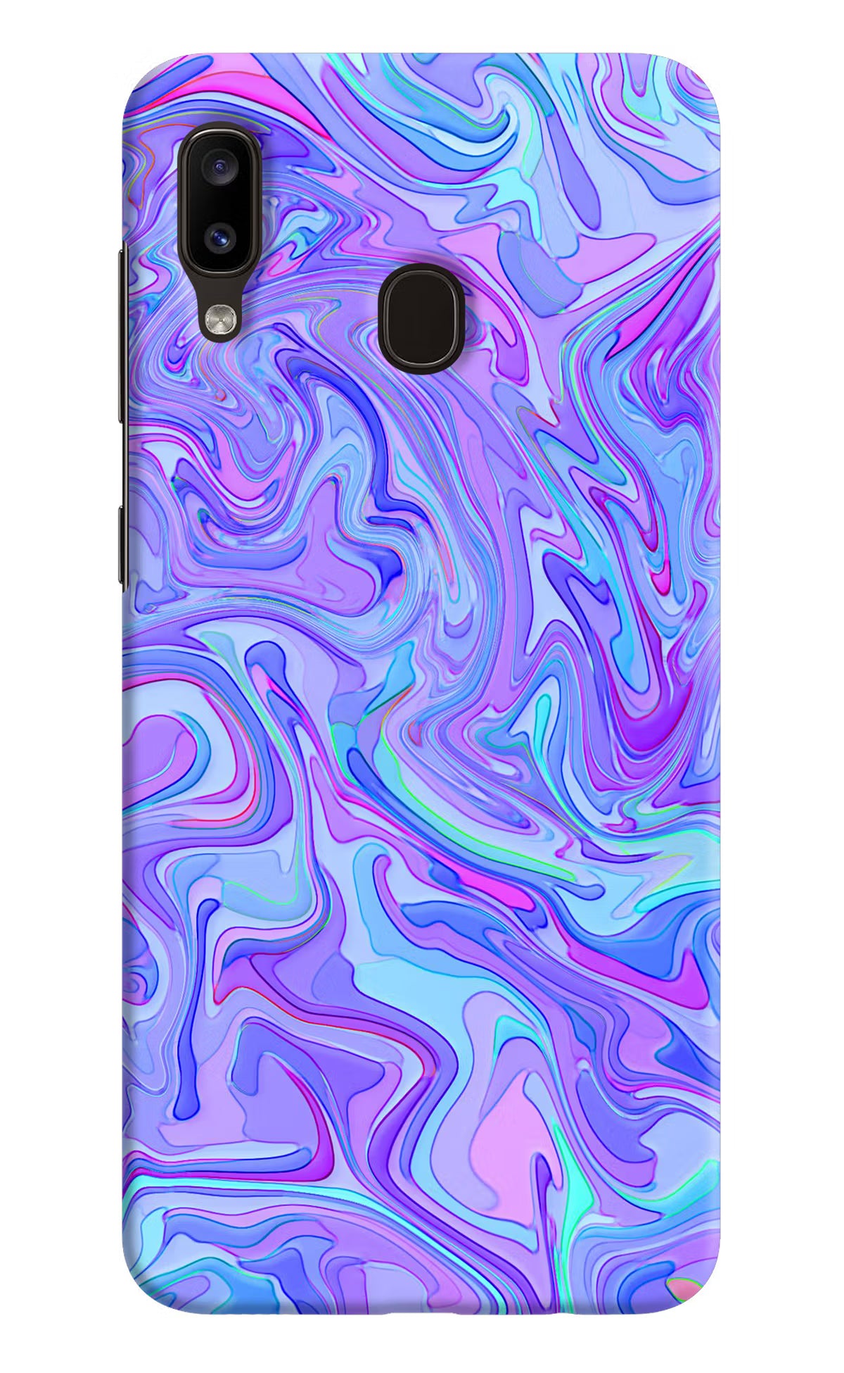 Glitter Samsung A20/M10s Hard Case Back Cover by Casekaro