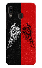 Wings Samsung A20/M10s Hard Case Back Cover by Casekaro