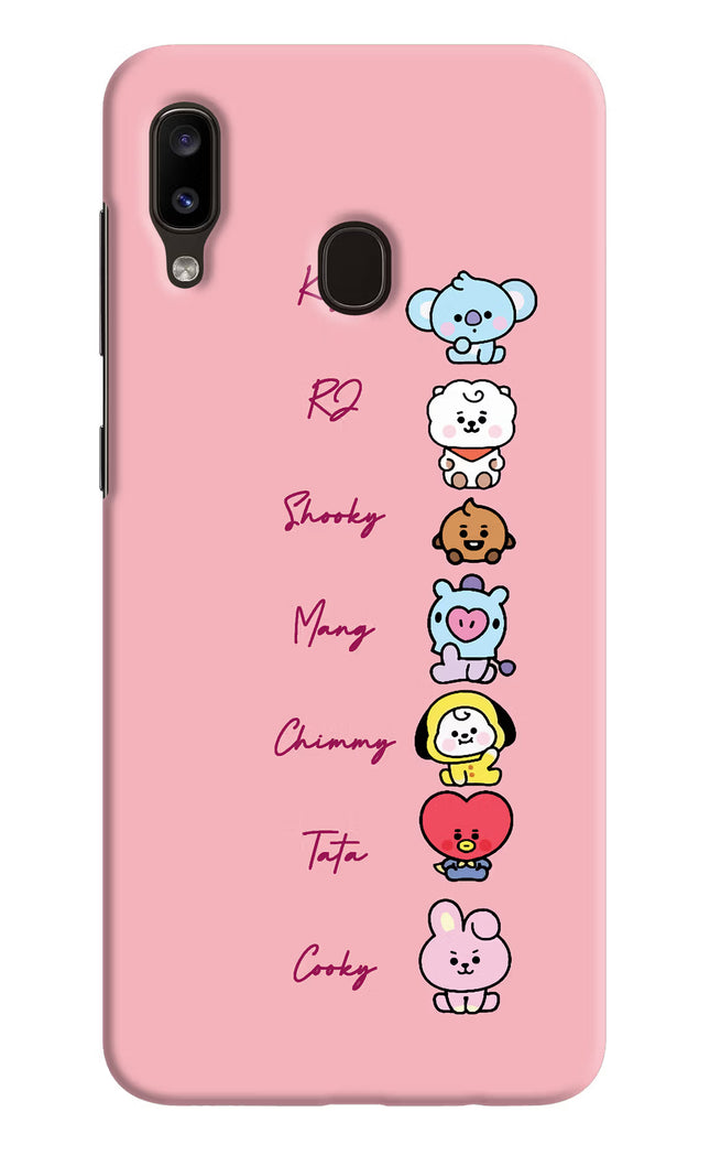 BTS names Samsung A20/M10s Hard Case Back Cover by Casekaro