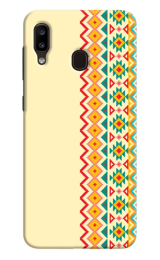 Ethnic Seamless Samsung A20/M10s Hard Case Back Cover by Casekaro