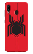 Spider Samsung A20/M10s Hard Case Back Cover by Casekaro