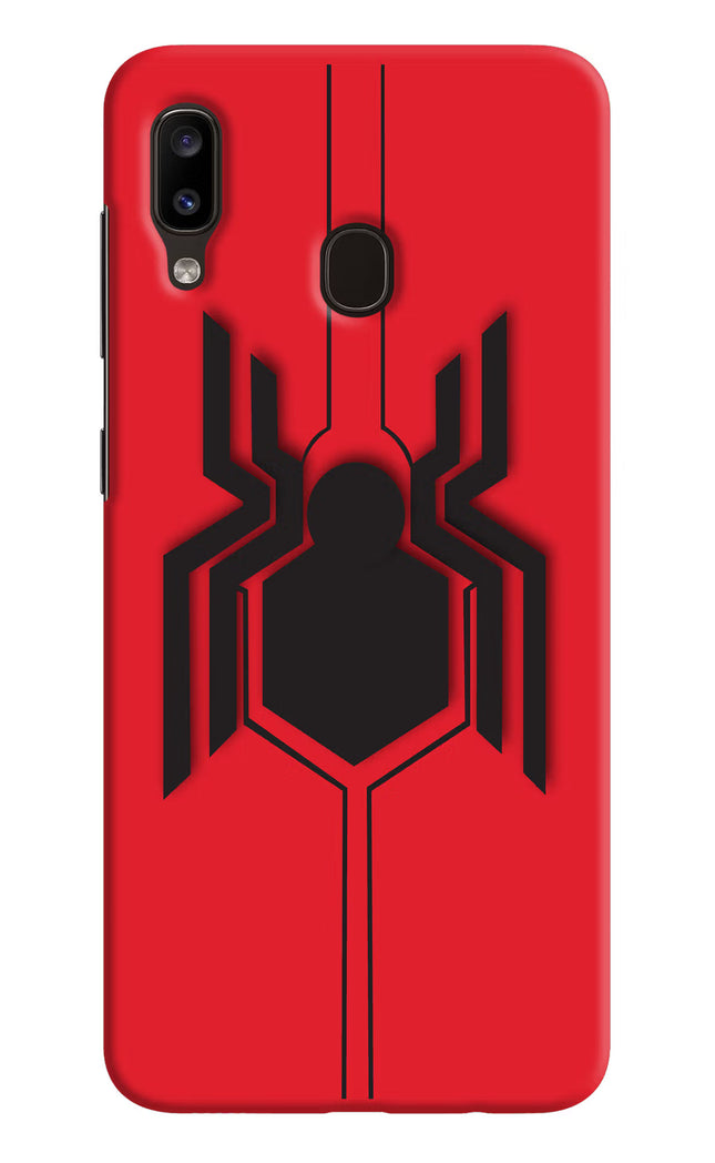 Spider Samsung A20/M10s Hard Case Back Cover by Casekaro