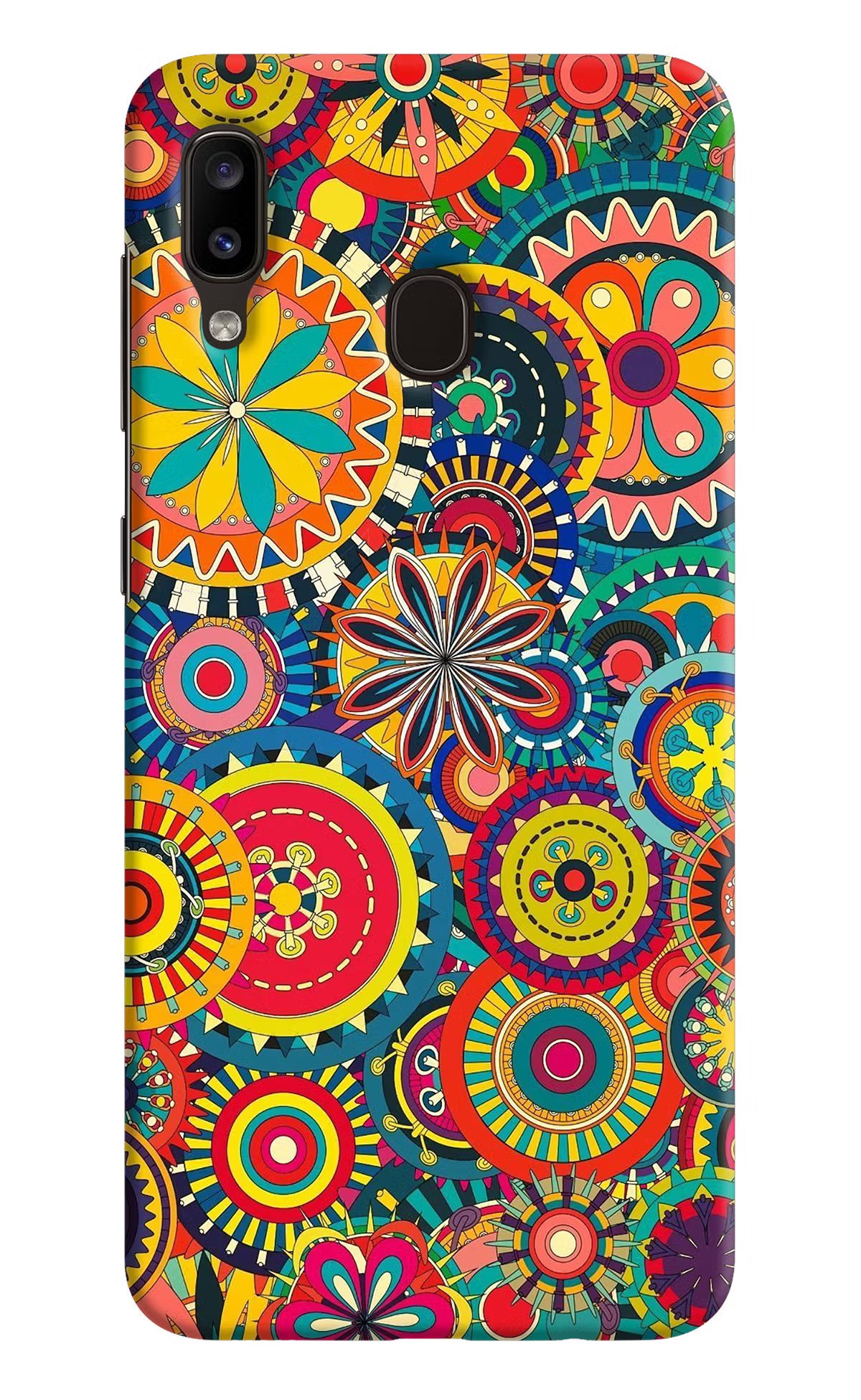 Gol Gol Art Samsung A20/M10s Hard Case Back Cover by Casekaro