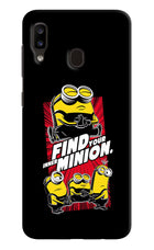 Find your inner Minion Samsung A20/M10s Hard Case Back Cover by Casekaro