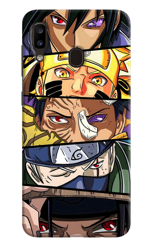 Naruto Character Samsung A20/M10s Hard Case Back Cover by Casekaro