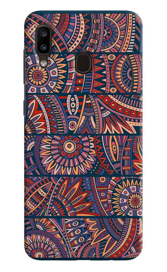 African Culture Design Samsung A20/M10s Hard Case Back Cover by Casekaro