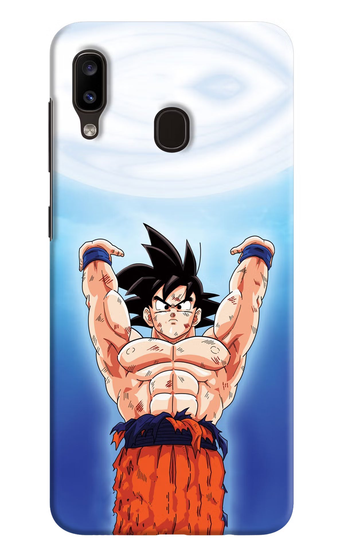 Goku Power Samsung A20/M10s Hard Case Back Cover by Casekaro