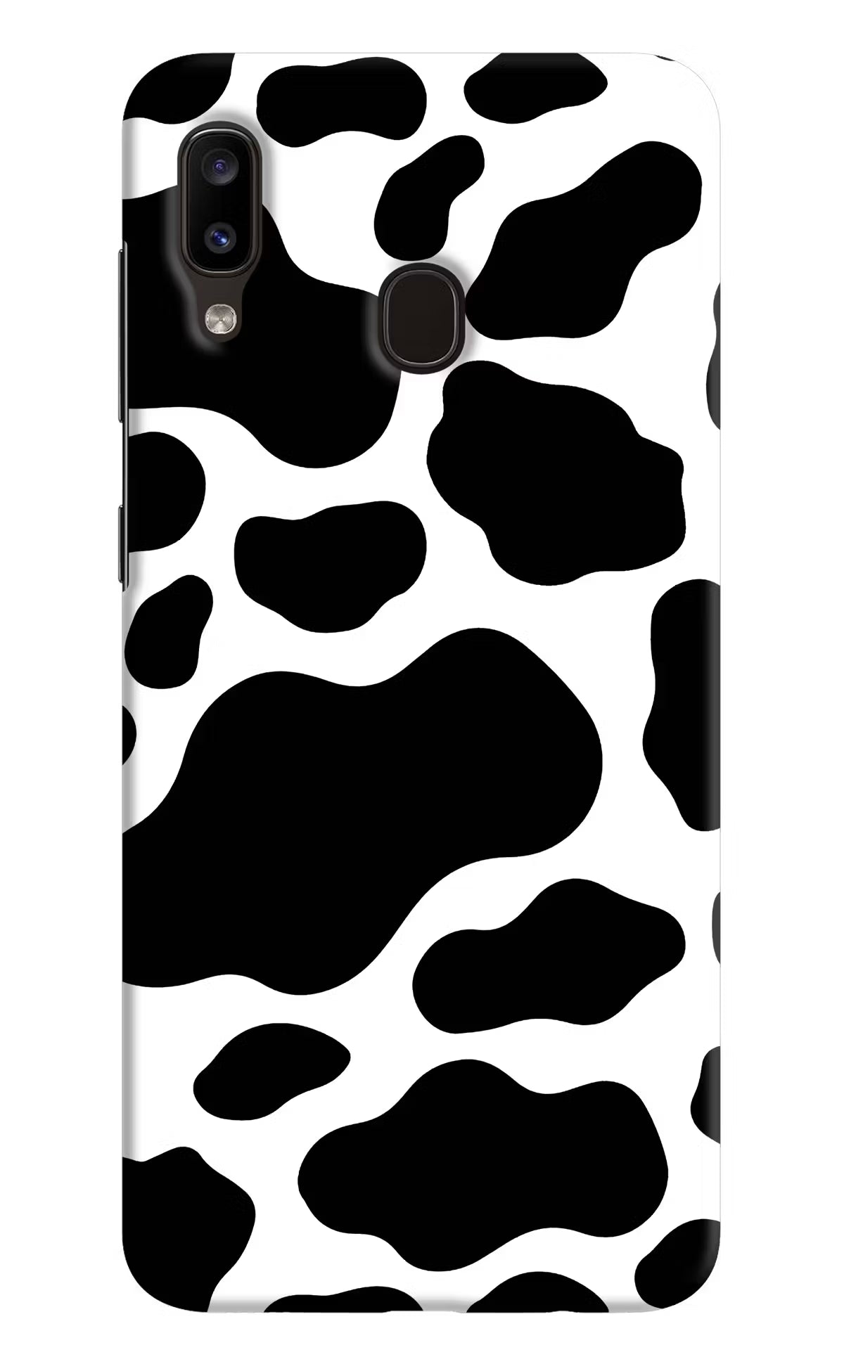 Cow Spots Samsung A20/M10s Hard Case Back Cover by Casekaro