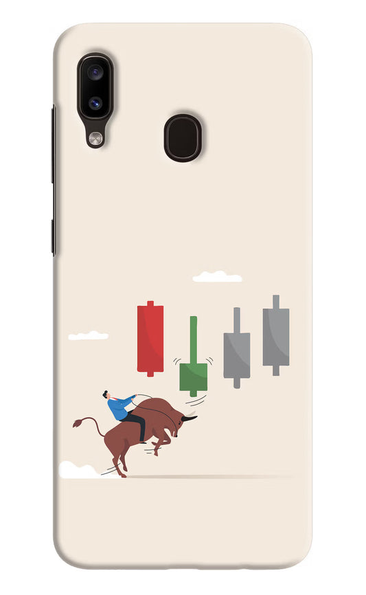 Bull Trading Momentum Samsung A20/M10s Hard Case Back Cover by Casekaro