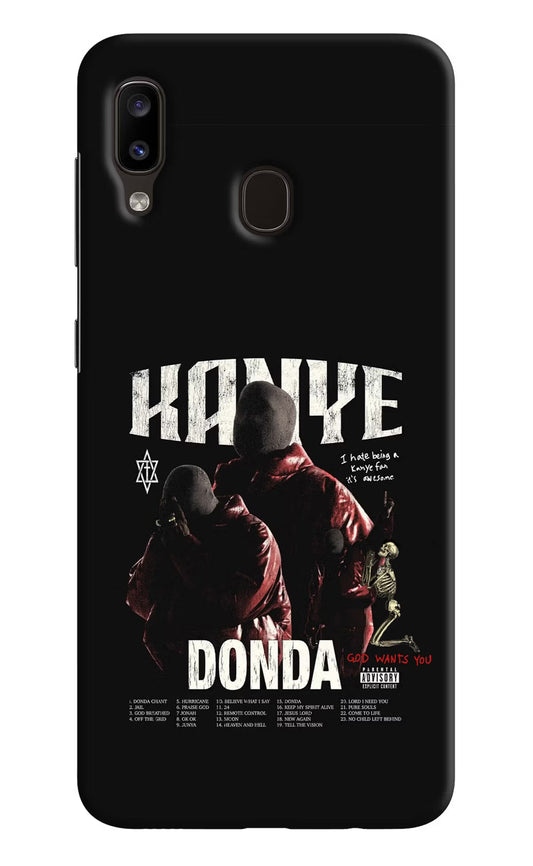 Donda Kanye West Samsung A20/M10s Hard Case Back Cover by Casekaro