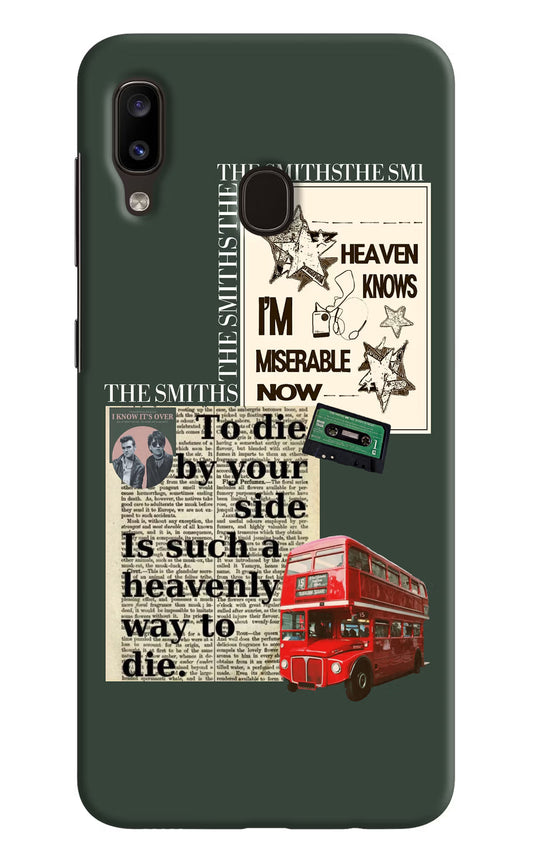 The Smiths Samsung A20/M10s Hard Case Back Cover by Casekaro