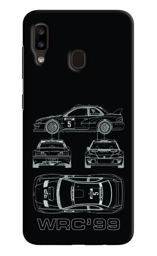 WRC'99 Samsung A20/M10s Hard Case Back Cover by Casekaro