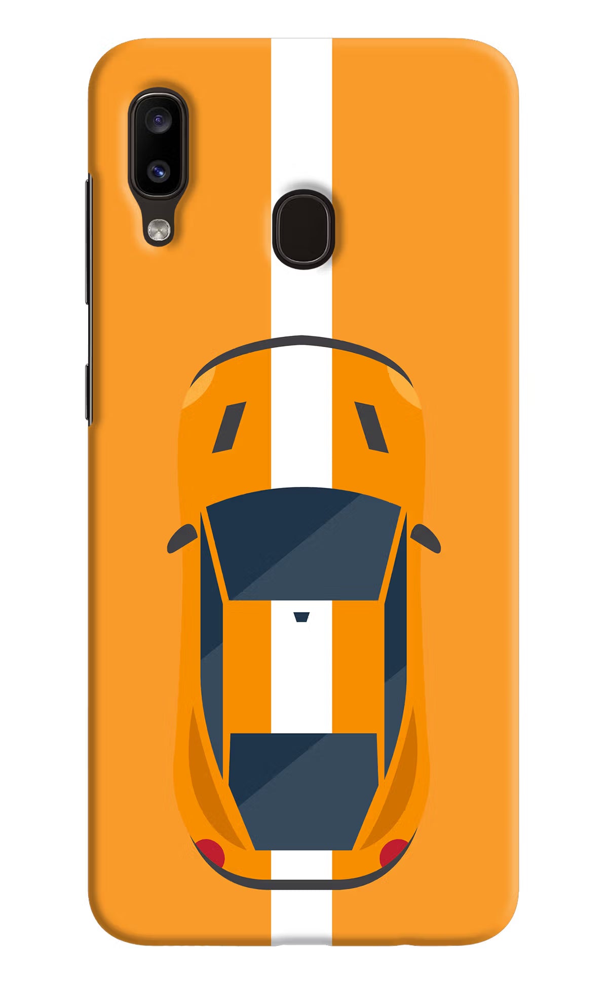 Highway Pursuit Samsung A20/M10s Hard Case Back Cover by Casekaro