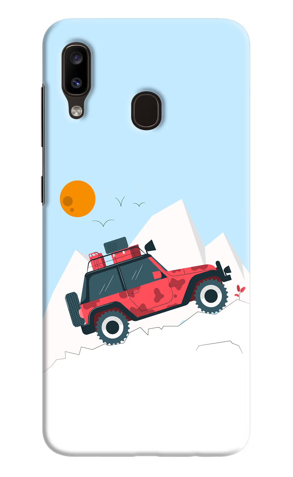 Mountain Trail Beast Samsung A20/M10s Hard Case Back Cover by Casekaro