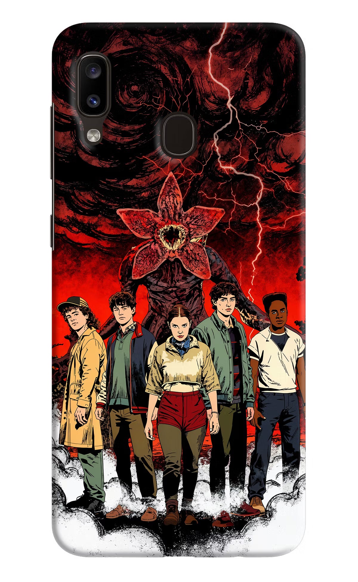 Ordinary Things Characters Samsung A20/M10s Hard Case Back Cover by Casekaro