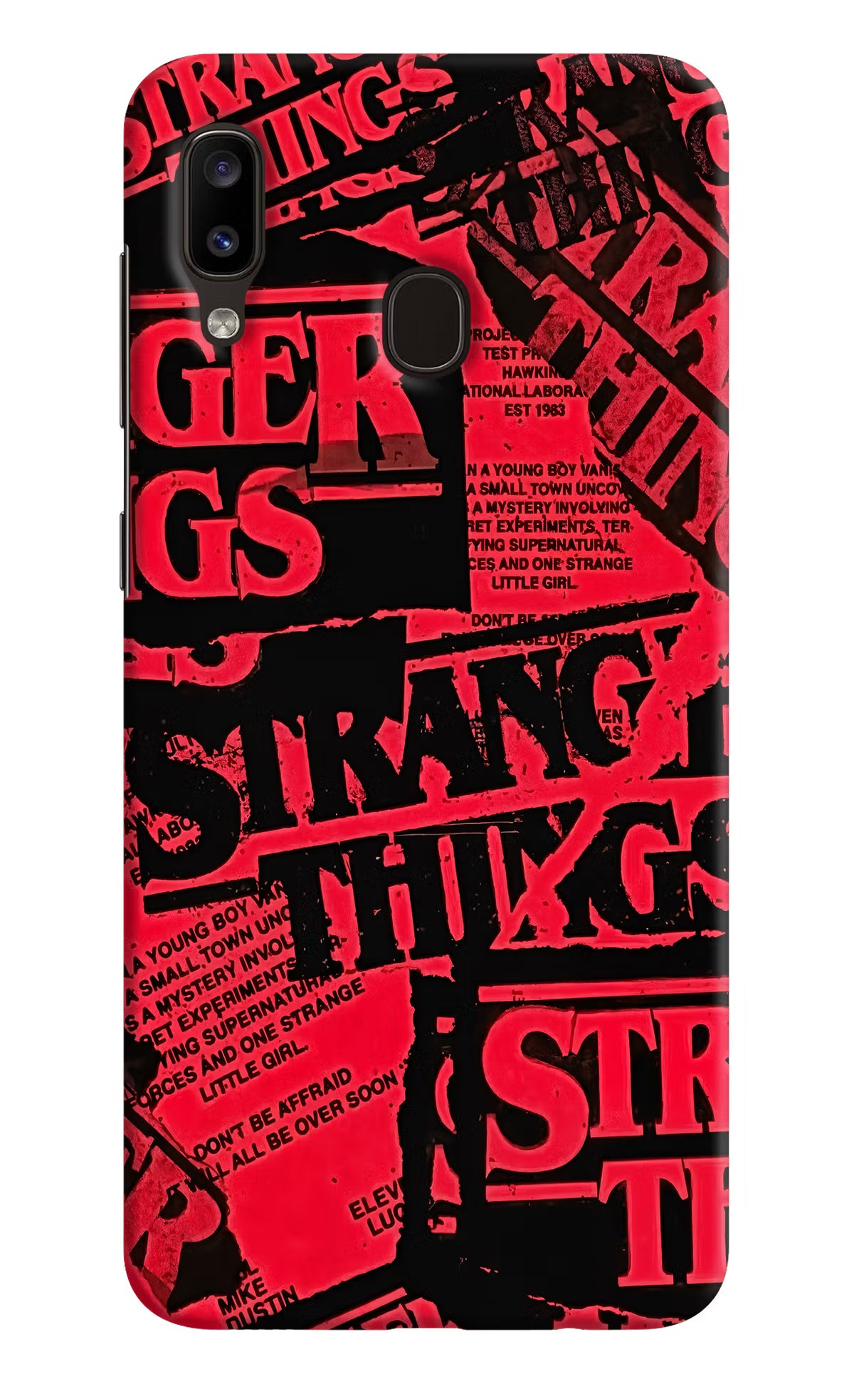 Ordinary Things Samsung A20/M10s Hard Case Back Cover by Casekaro