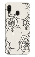 Spider Web Samsung A20/M10s Hard Case Back Cover by Casekaro