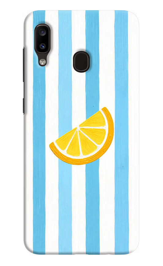 Summer Lemon Samsung A20/M10s Hard Case Back Cover by Casekaro