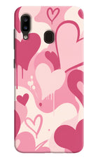 Hearty case Samsung A20/M10s Hard Case Back Cover by Casekaro