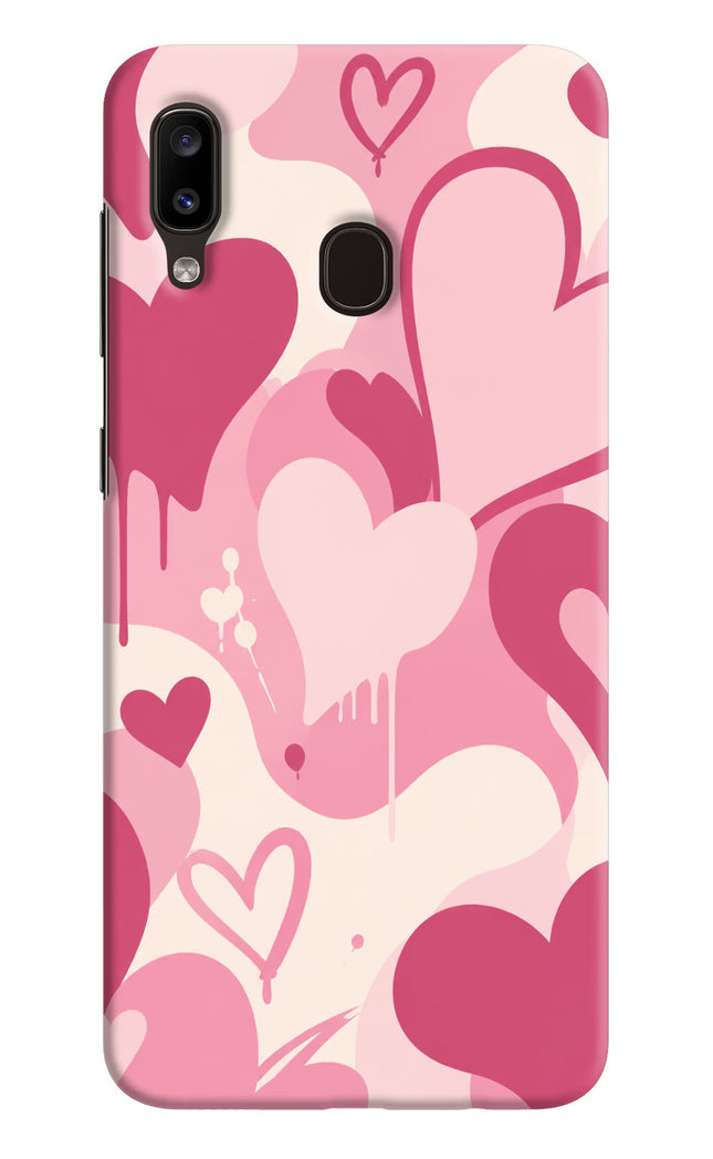 Hearty case Samsung A20/M10s Hard Case Back Cover by Casekaro