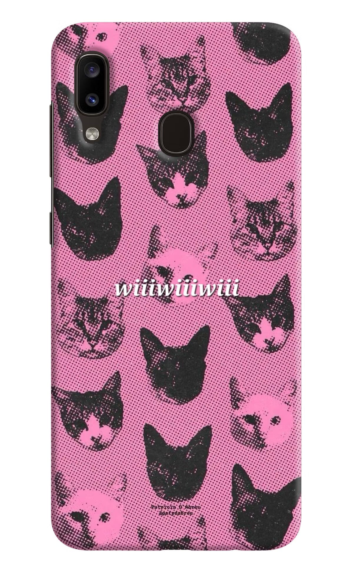 Pink Cats Samsung A20/M10s Back Cover