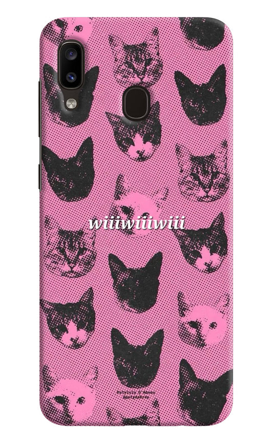 Pink Cats Samsung A20/M10s Back Cover