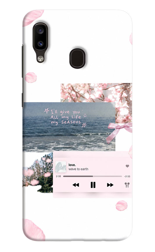 Wave to earth Samsung A20/M10s Back Cover