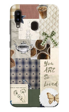 Cookie Samsung A20/M10s Hard Case Back Cover by Casekaro