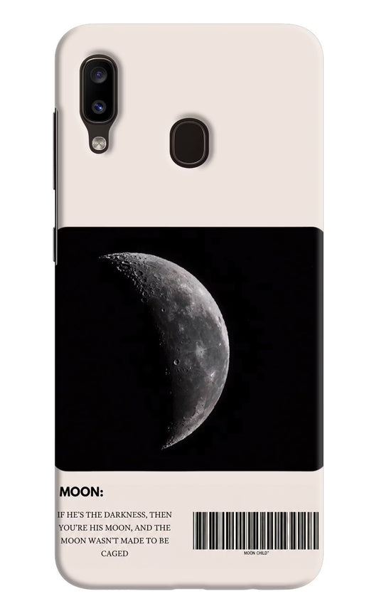 Moon Phase Samsung A20/M10s Hard Case Back Cover by Casekaro