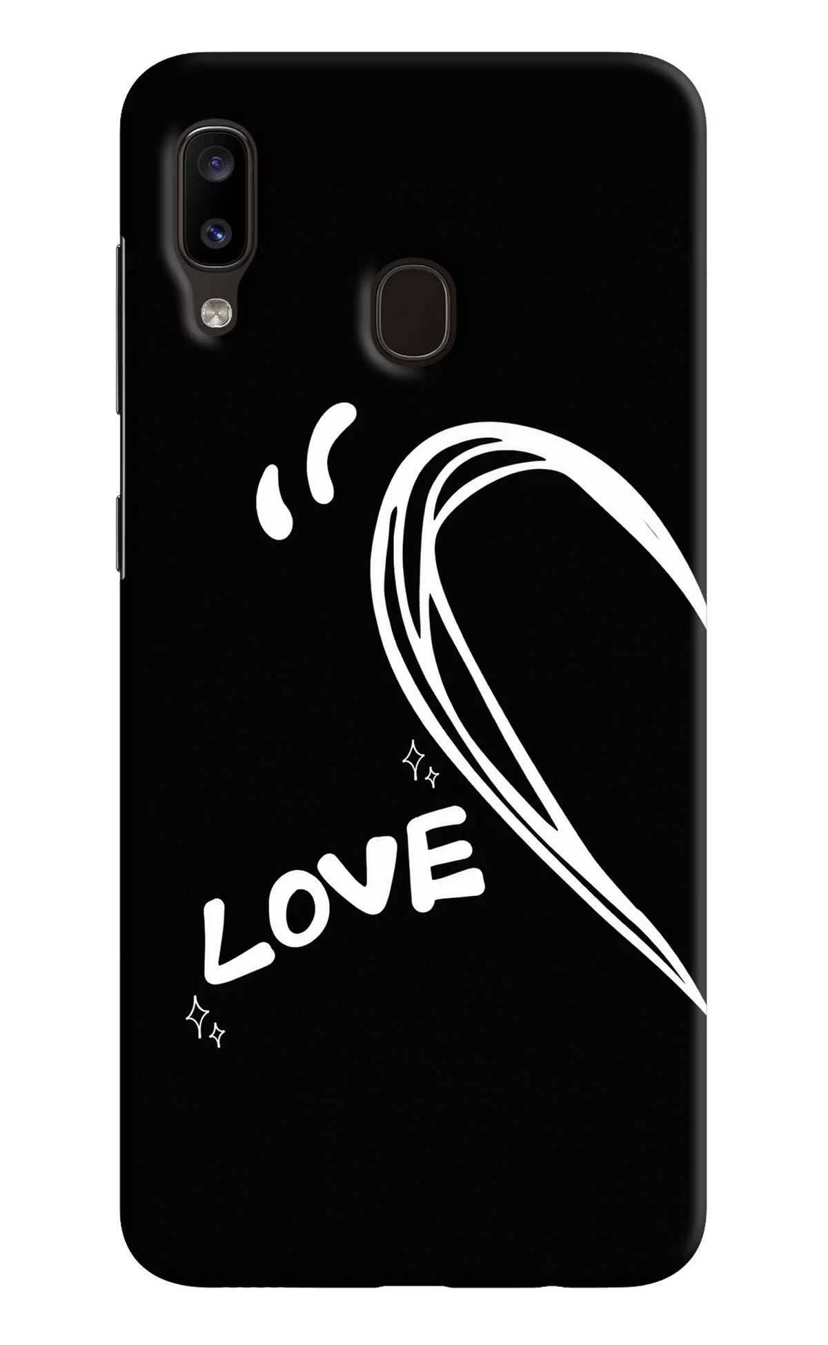 Love Line Samsung A20/M10s Back Cover