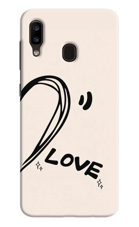 Soul Line Samsung A20/M10s Hard Case Back Cover by Casekaro