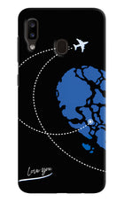 Love Orbit Samsung A20/M10s Hard Case Back Cover by Casekaro