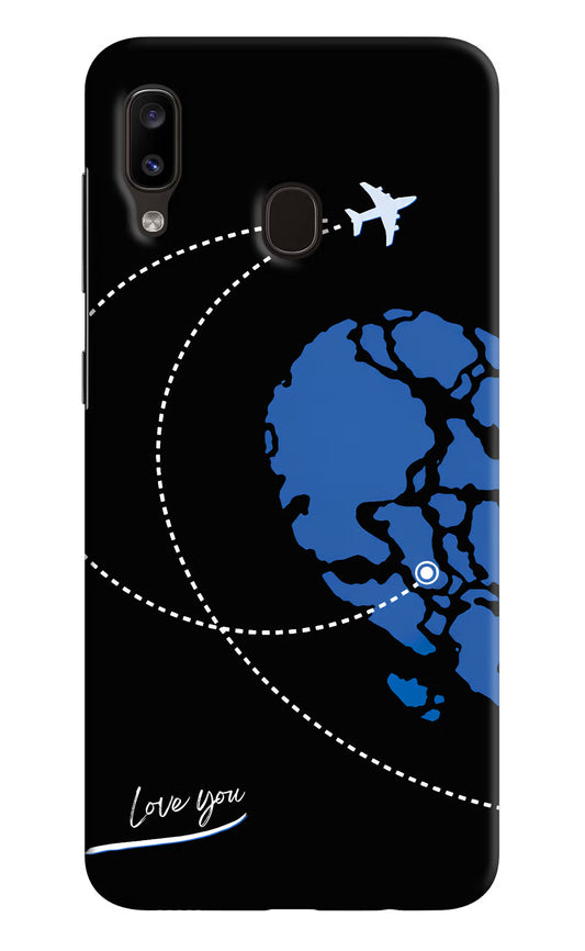 Love Orbit Samsung A20/M10s Hard Case Back Cover by Casekaro