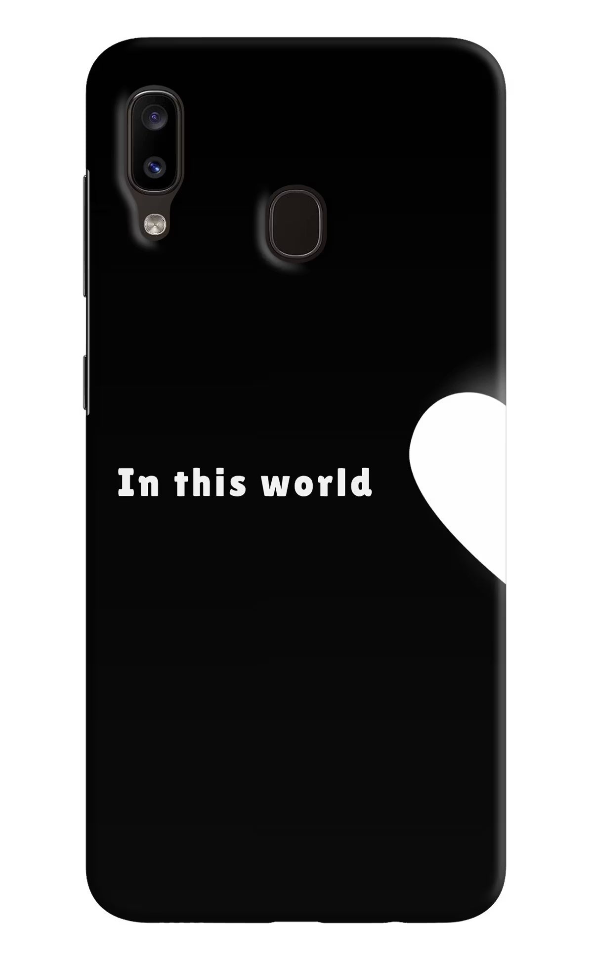 This World Samsung A20/M10s Back Cover