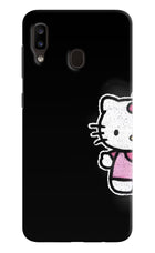 Kitty Charm Samsung A20/M10s Hard Case Back Cover by Casekaro